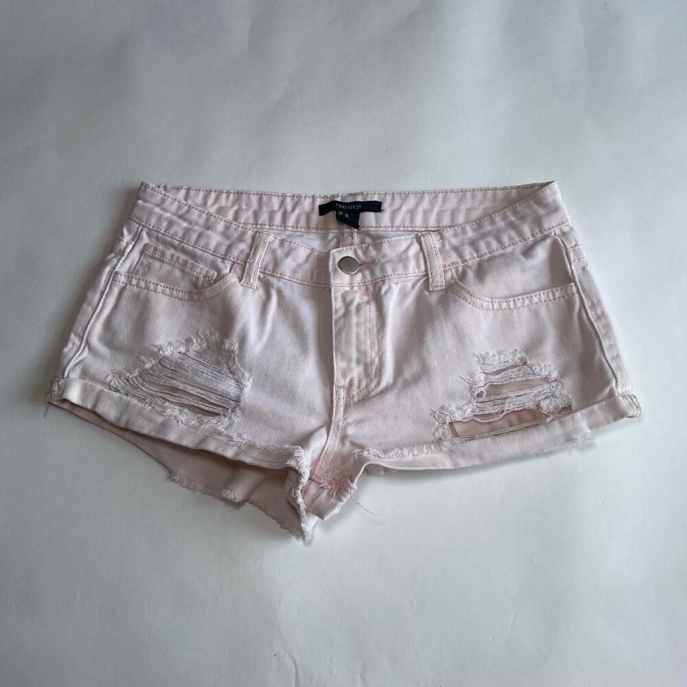 Forever-21 Women's Pink Shorts